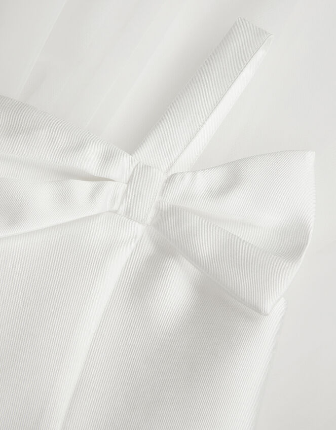 Betty Bow Dress, Ivory (IVORY), large