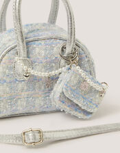 Lucy Pearl Charm Boucl&eacute; Bag, , large