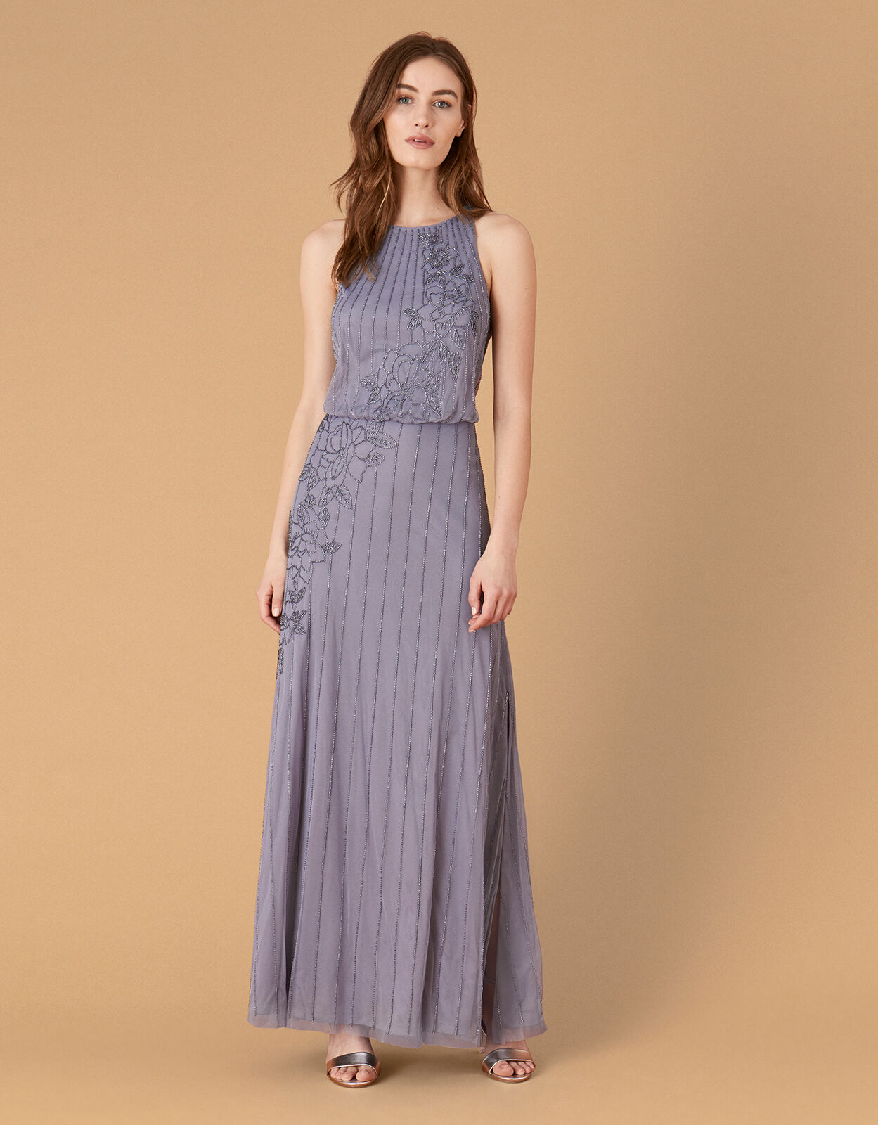 monsoon blue floral dress