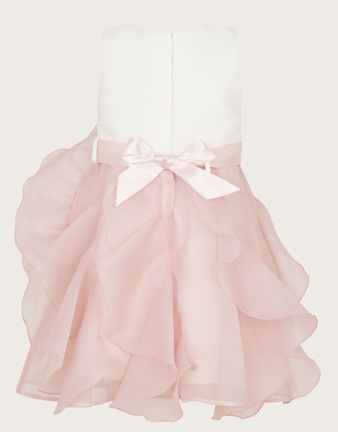 Baby Organza Flower Cancan Dress, Pink (PINK), large