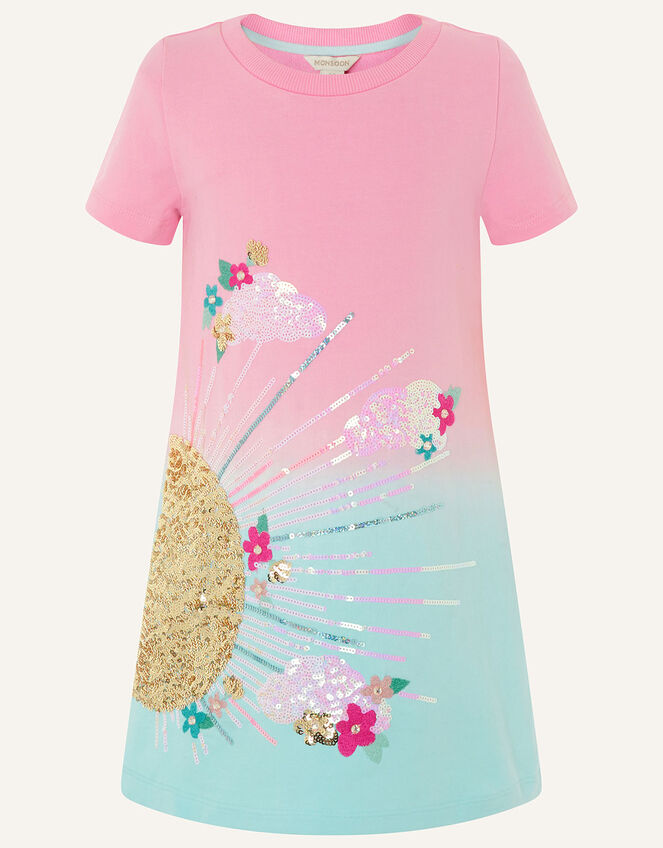 Sunshine Ombre Sweat Dress , Pink (PINK), large