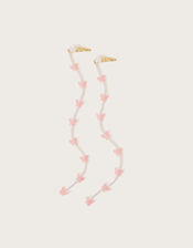 Pearl Tassel Braid Hair Clips Set of Two, , large