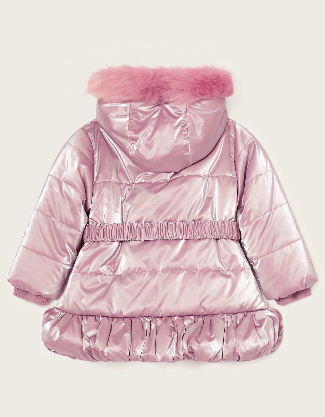 Metallic shop baby coat