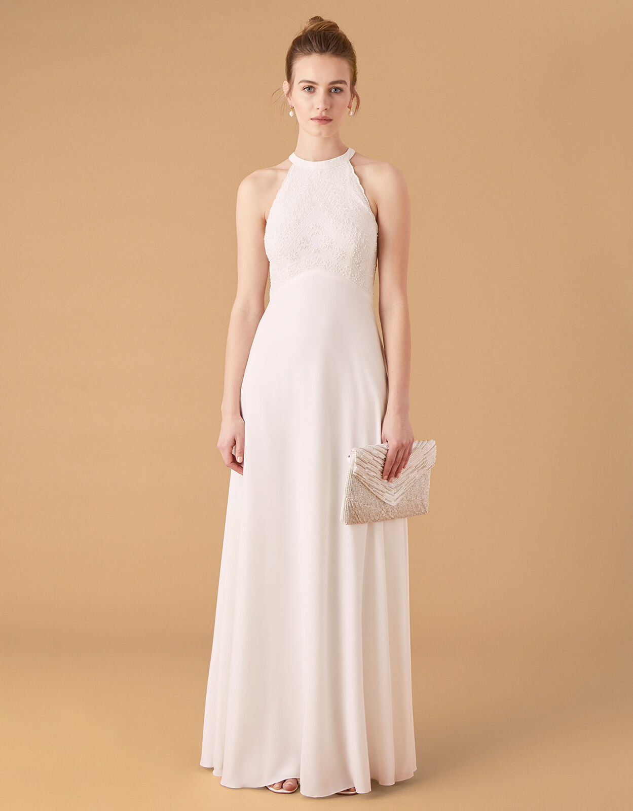 monsoon halter neck dress