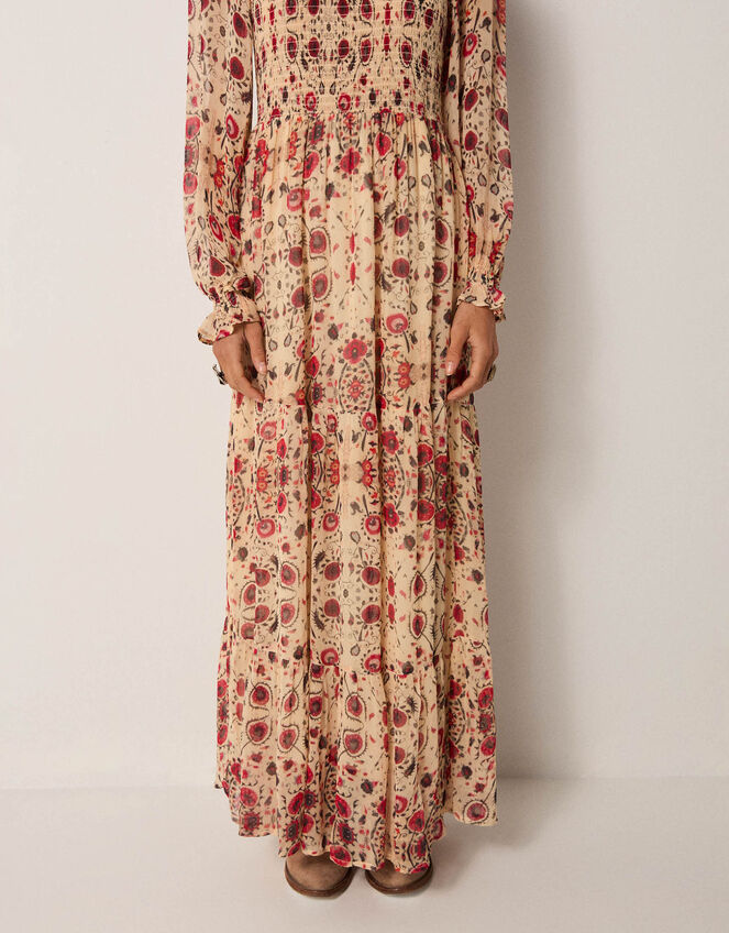 Maison Hotel Lolita Print Maxi Dress, Multi (MULTI), large