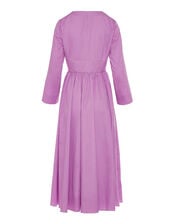 Devotion Twins Cycle Button-Front Maxi Dress, VIOLET, large