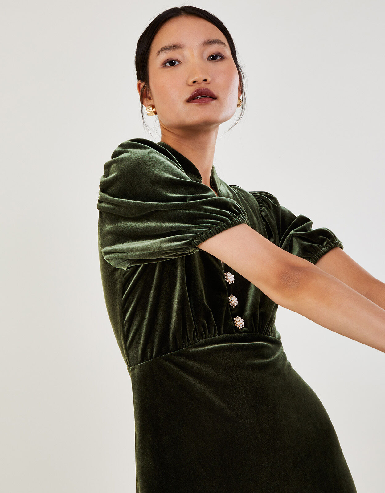 Velvet dresses on sale uk