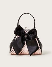 Emily Bow Polka Dot Bag, , large