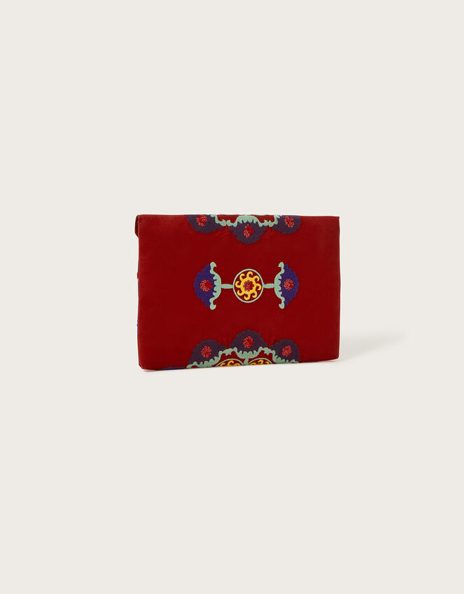 Embroidered Clutch Bag, , large