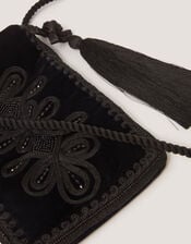 Dori Embroidered Phone Bag, , large