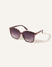 Large Preppy Tortoiseshell Sunglasses, , large