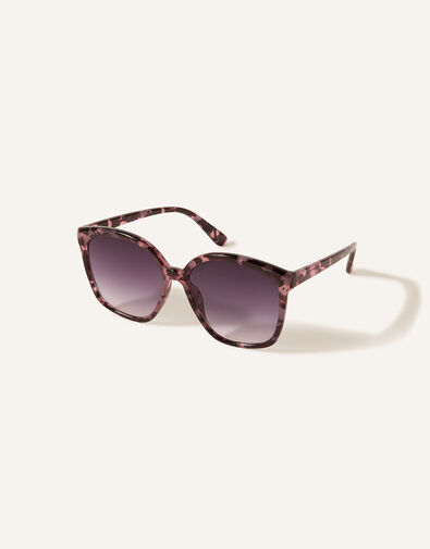 Large Preppy Tortoiseshell Sunglasses, , large