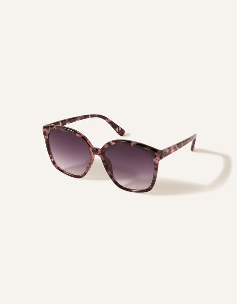 Large Preppy Tortoiseshell Sunglasses, , large