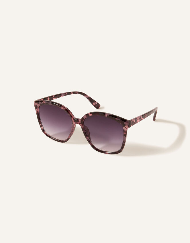 Large Preppy Tortoiseshell Sunglasses, , large