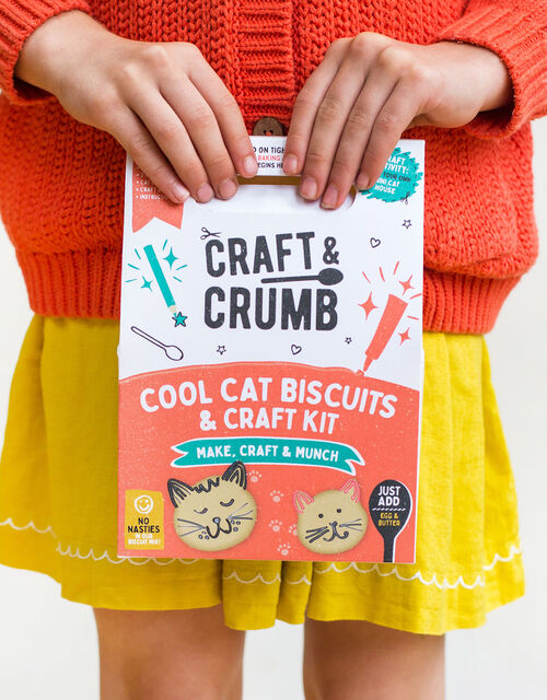 Craft & Crumb Cool Kat Biscuit and Craft Kit, , large