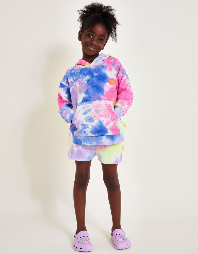 Tie Dye Shorts, Multi (MULTI), large