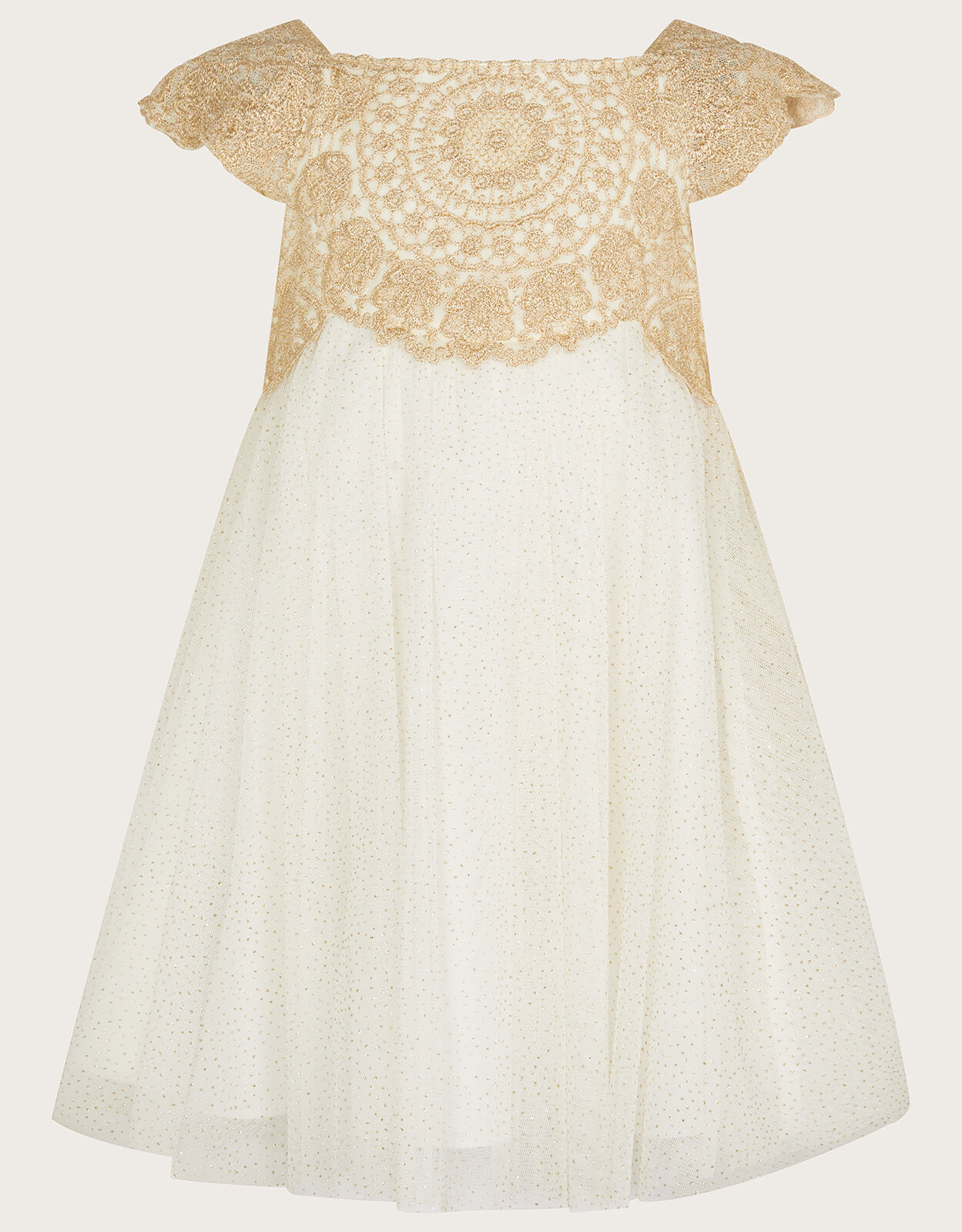 Baby Estella Dress Gold Baby Girl Dresses Monsoon Global