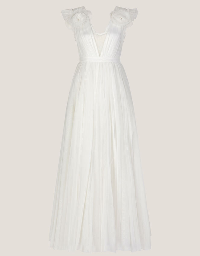 Gabriella Tulle Maxi Wedding Dress, Ivory (IVORY), large