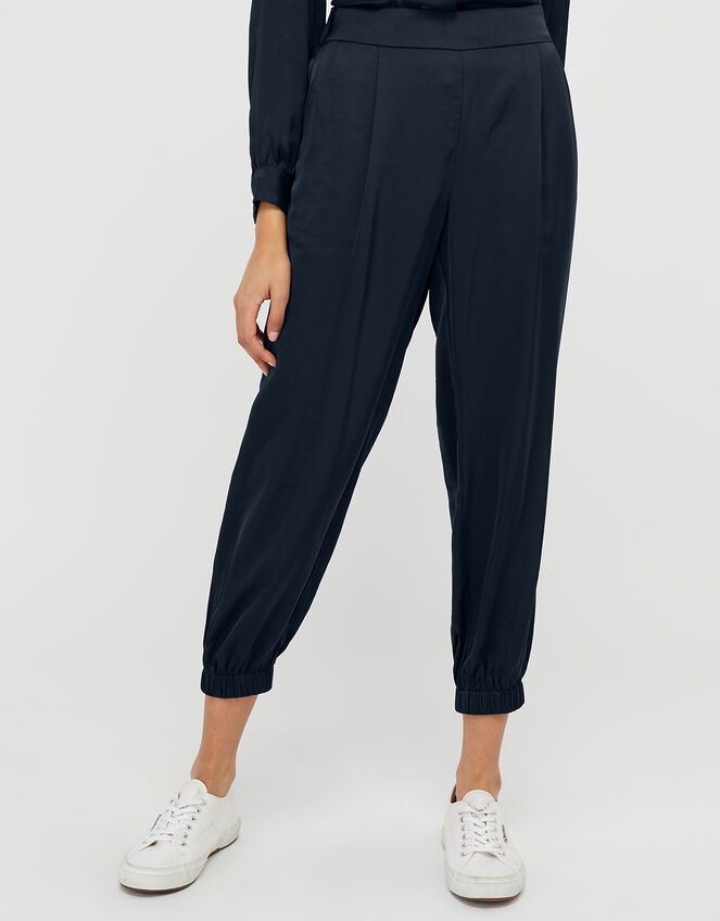 Relaxed Genie Trousers, Blue (NAVY), large