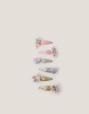 6-Pack Fairytale Hair Clips, , large