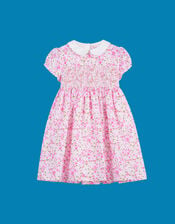 Trotters Rosie Smocked Dress, Pink (PINK), large