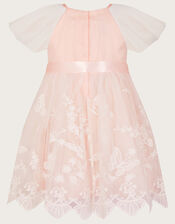 Baby May Butterfly Lace Dress, Pink (PINK), large