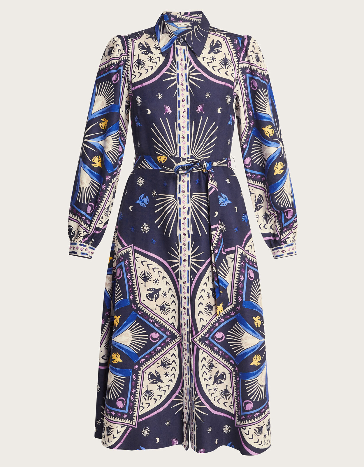 Monsoon blue shirt on sale dress