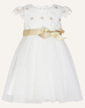 Baby Daisy Henrietta Dress, Ivory (IVORY), large