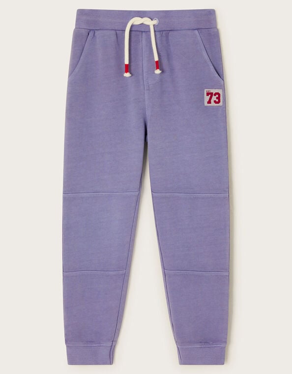 Washed Jersey Sweatpants, Blue (BLUE), large