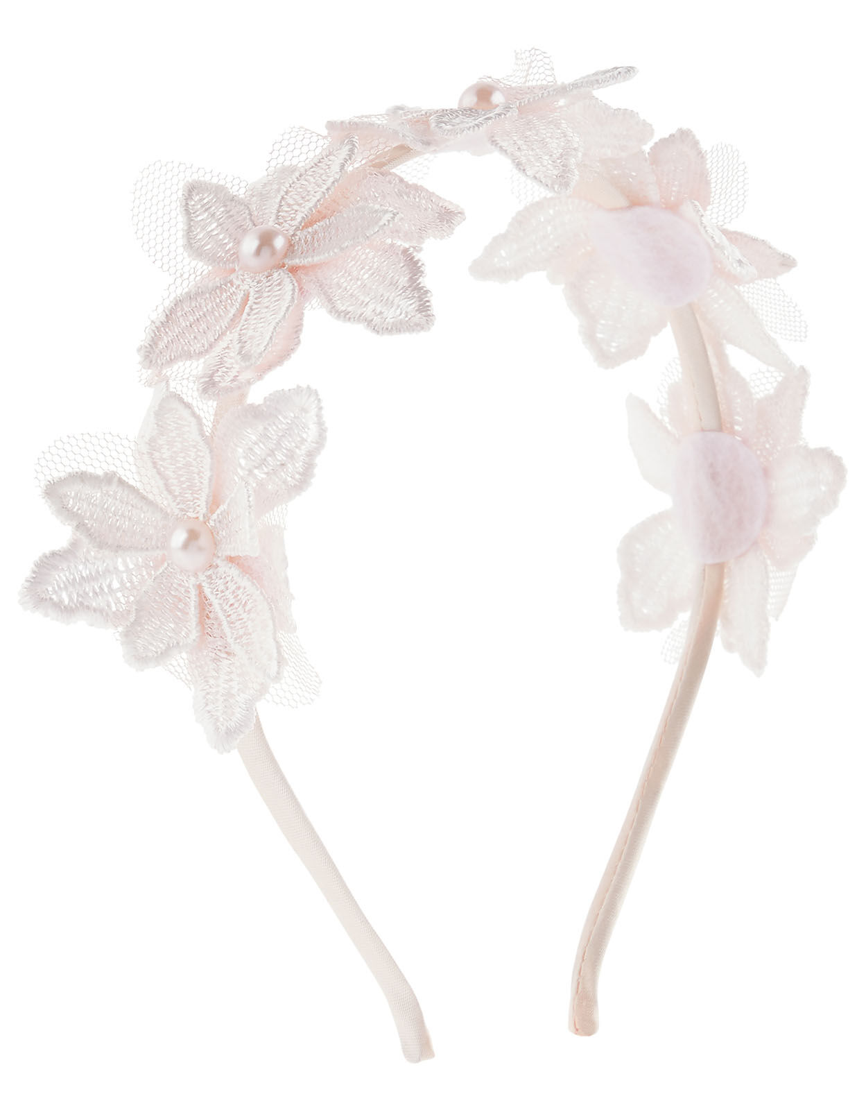 Monsoon flower girl headband clearance