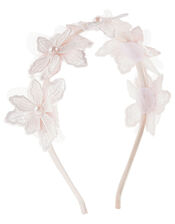 Lucy Lacey Flower Headband, , large