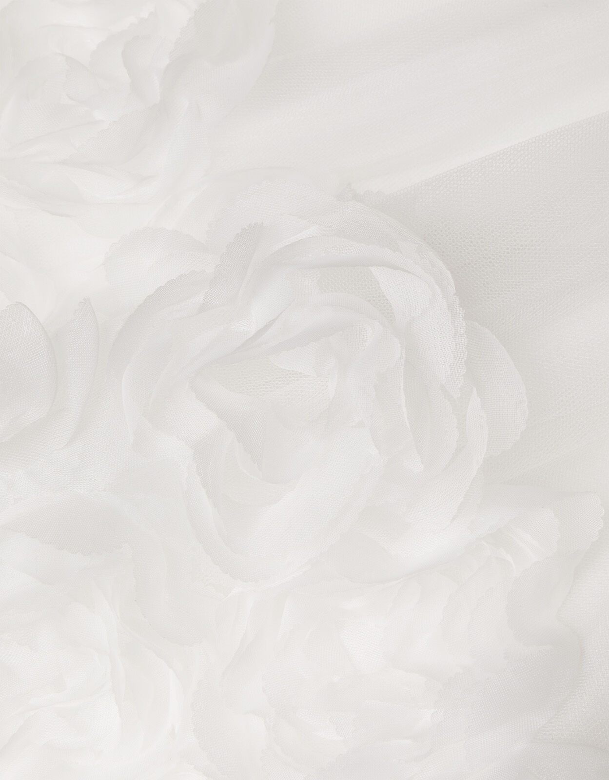 Baby Odette Blossom 3D Dress Ivory