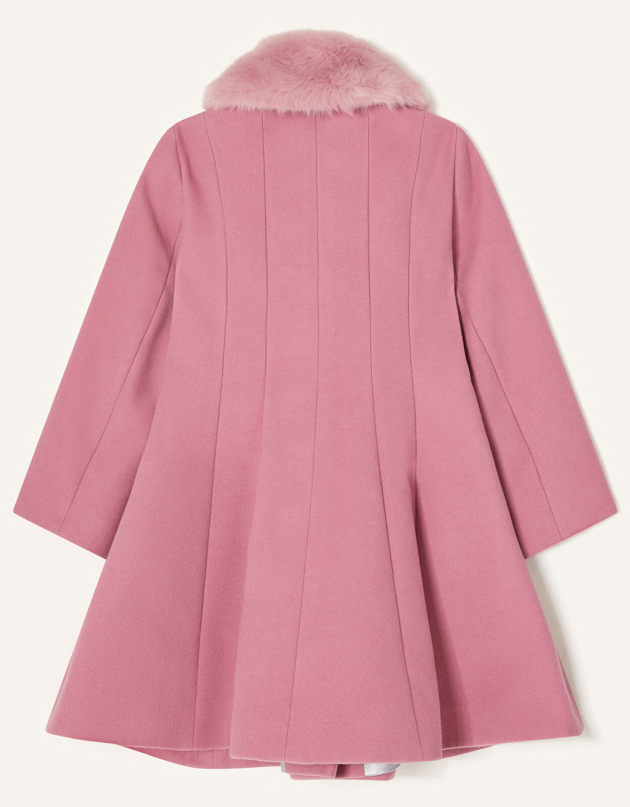Pink shop swing coat