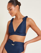 Suzie Bikini Top, Blue (NAVY), large