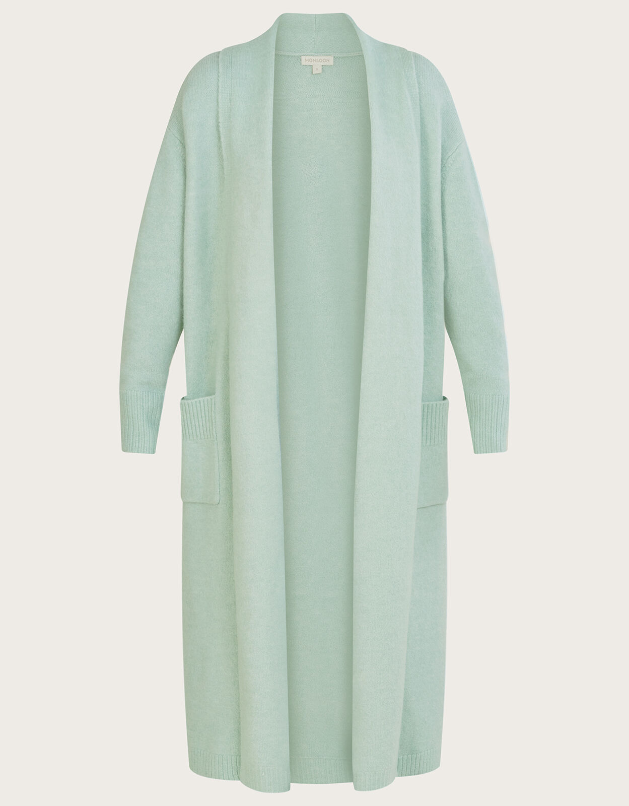 Longline Pocket Cardigan with Recycled Polyester Cardigans Monsoon Global
