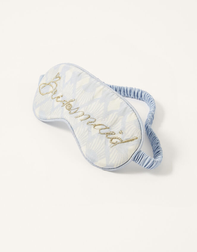 Bridesmaid Printed Eye Mask, , large