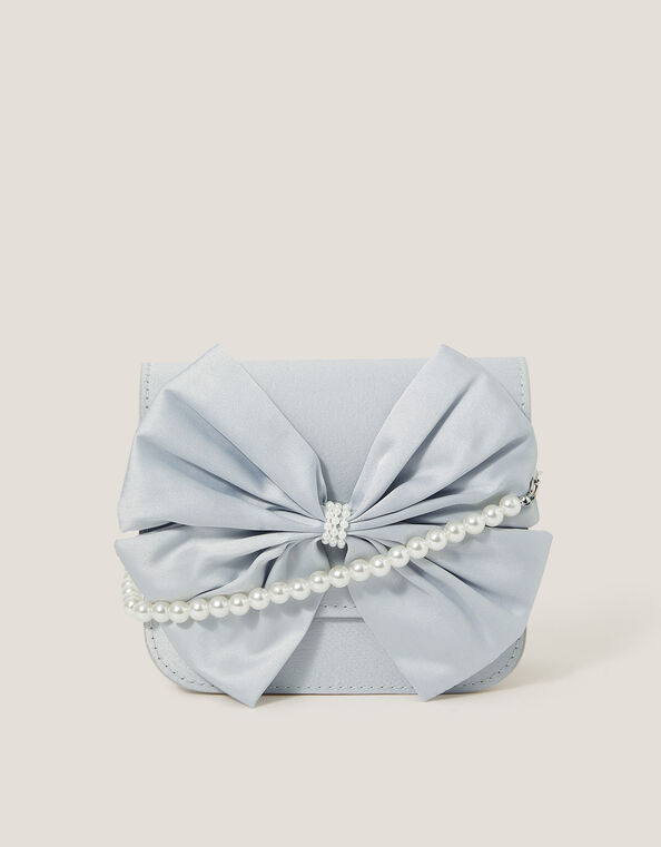 Bow Bridesmaid Mini Bag, Blue (PALE BLUE), large