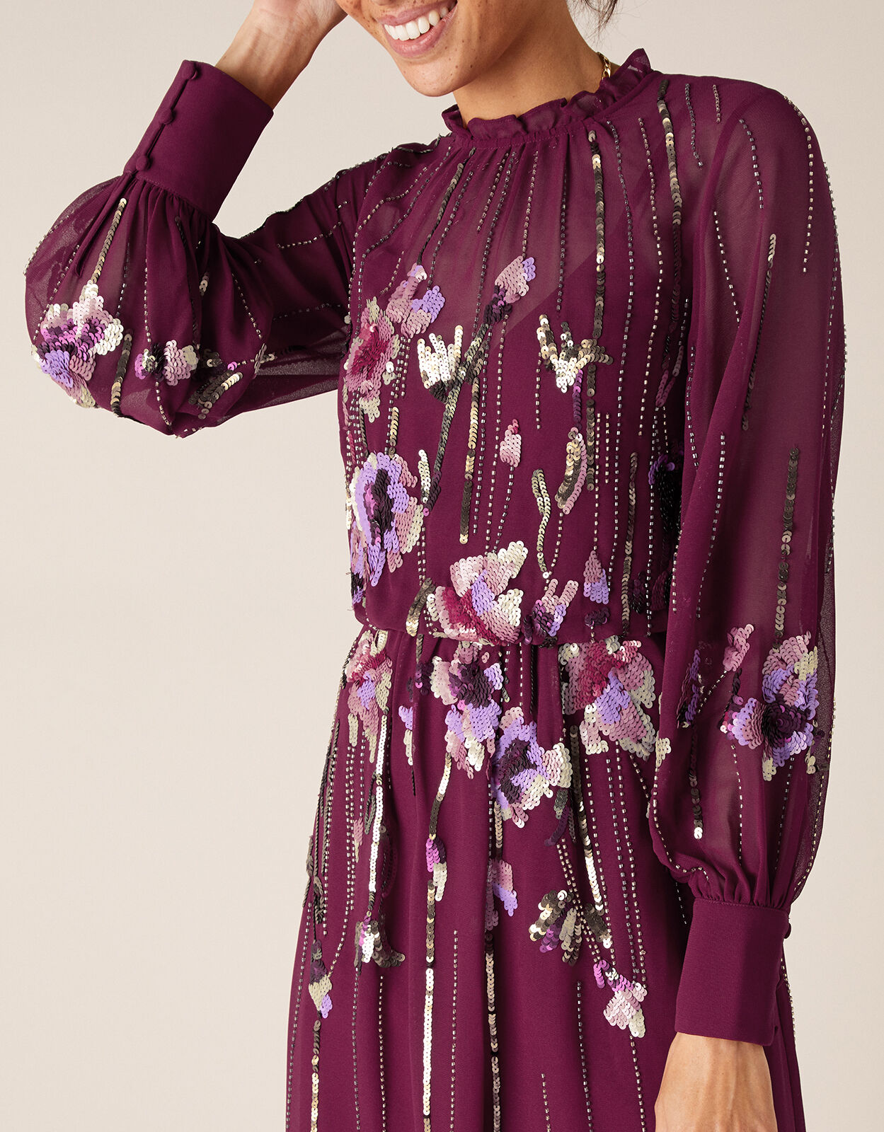 Monsoon hotsell berry dress