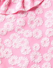 Baby Floral Jacquard Swimsuit, Pink (PINK), large