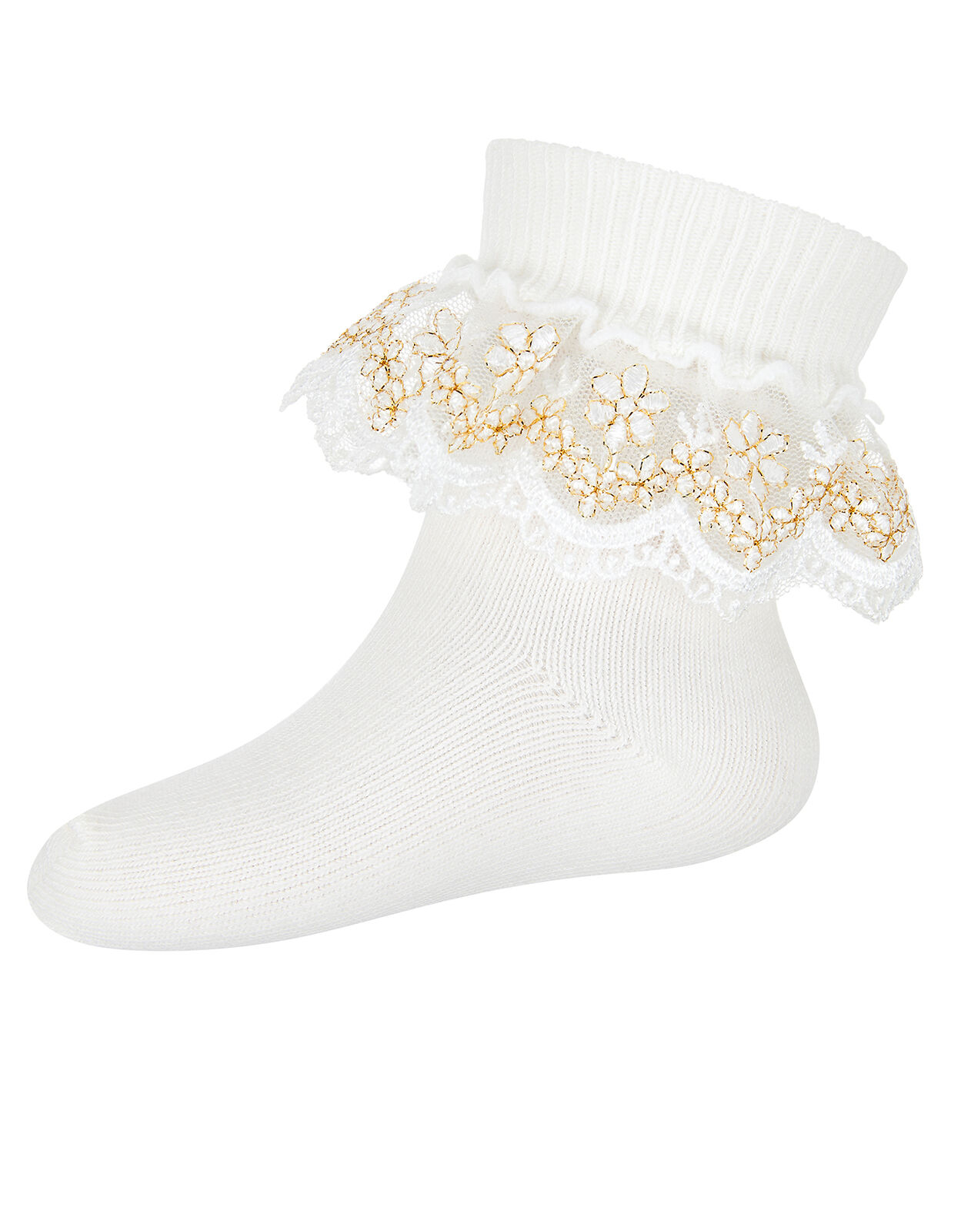 ivory baby socks