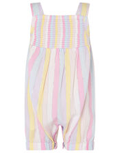Baby Rainbow Stripe Jumpsuit, Multi (MULTI), large
