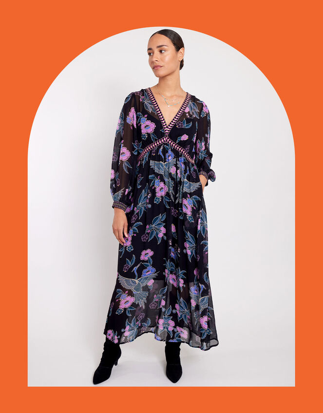East Beverly Dress, Black (BLACK), large