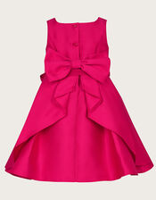 Baby Audrey Duchess Twill Dress, Red (RED), large