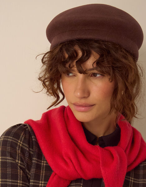 Bria Wool Beret Hat, , large