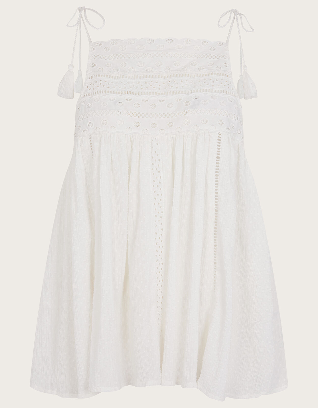White high neck cami on sale