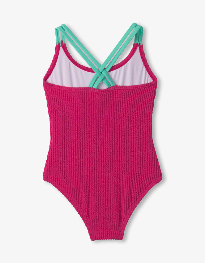 Hatley Cross Strap Swimsuit, Pink (PINK), large