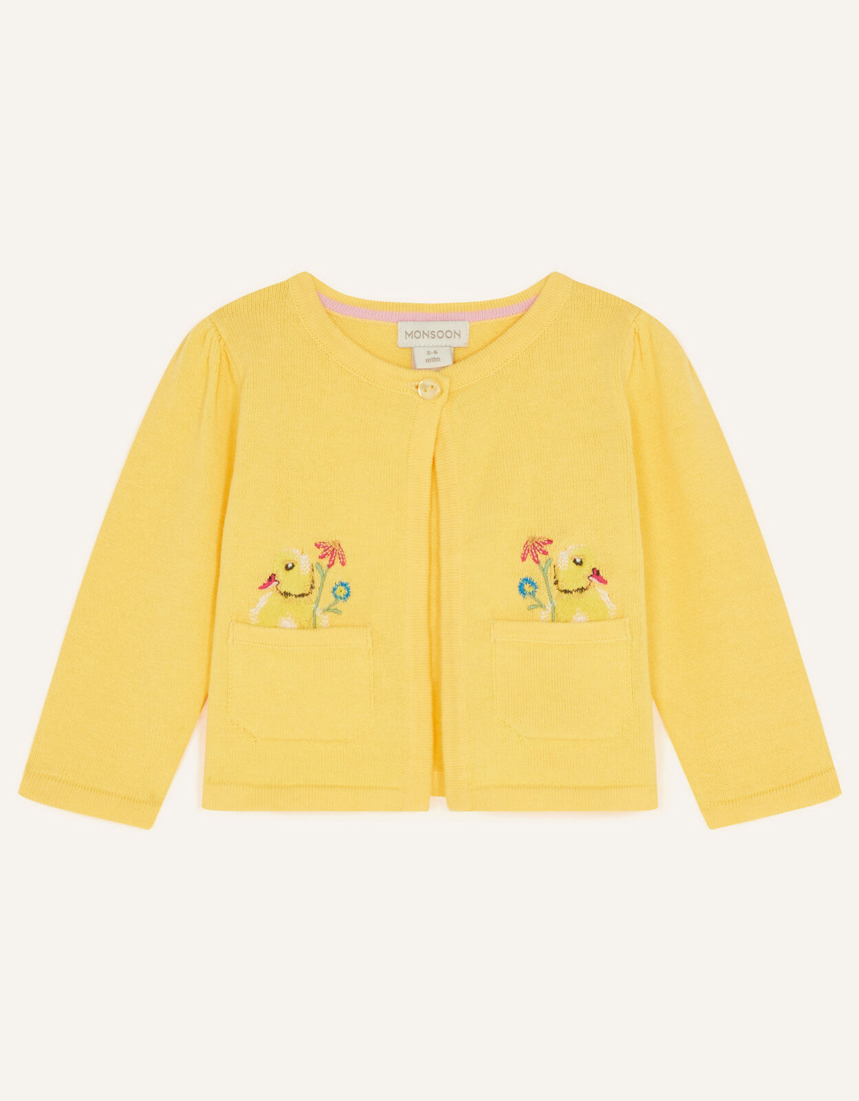 Baby girl on sale yellow cardigan