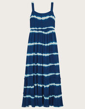 Tie Dye Dress, Blue (BLUE), large