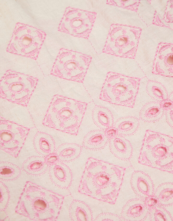 Broderie Wide Leg Trousers, Ivory (IVORY), large