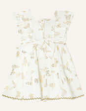 Baby Butterfly Dress, White (WHITE), large